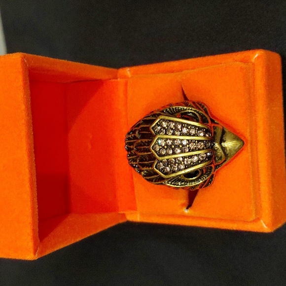 KURT GEIGER LONDON EAGLE RING SIZE 8 - Picture 5 of 6